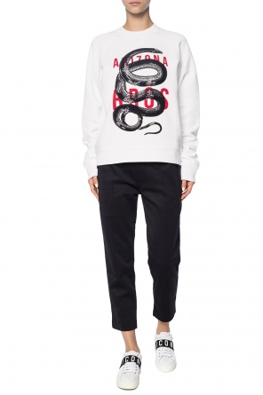 Sweatshirt with an embroidered snake motif, zdjęcie 2 Sweatshirt with an embroidered snake motif od Dsquared2